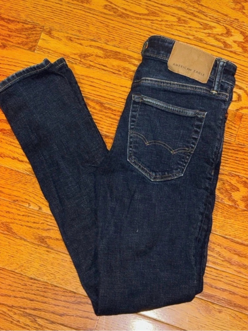 American Eagle Outfitters Men’s Dark Blue Slim Jeans 26x30